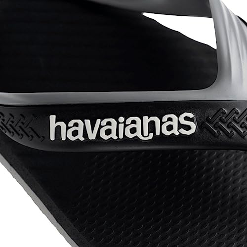 SANDALIAS HAVAIANAS DUAL n° 41/42 PRETO/CINZA ACO
