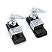 Zinc Alloy MS726 Cabinet Door Push Button Industrial Distribution Box Plane Lock 2Pcs(Zinc-726-2)