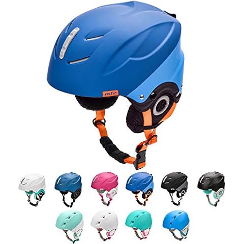 meteor Leichter Skihelm mit Ohrschernungen zum Skifahren professionelles Snowboarden Snowboardhelm Cover