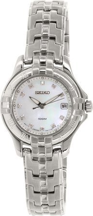 ZCR[ Seiko Women's SXDA31 Silver Stainless-Steel Quartz Watch  fB[X rv ysAiz