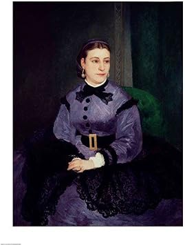 Posterazzi Portrait of Mademoiselle Sicot 1865 Poster Print by Pierre-Auguste Renoir, 18 x 24