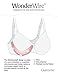 Glamorise Full Figure Plus Size Wonderwire Front-Closure Bra Underwire #1245 Black