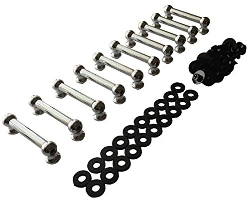 Double End Tube Drum Lugs for Snare/Tom - ROSS Percussion (Chrome 55mm, 2 3/16