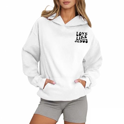 Sweat à capuche décontracté à manches longues pour homme et femme