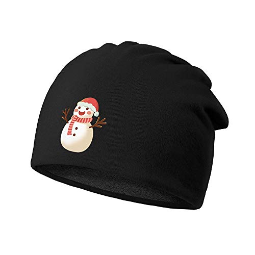 Chapeaux d'hiver double couche tricoté avec motif de Noël pour une protection optimale