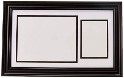 Graduation Frame With Photo Holder - Made to Display Certificates 8 ½ x