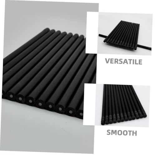 Angoily 20pcs Black Hb Wood Pencils for Drawing Sketching and Doodling Versatile Art Pencils for Students and Professionals Smooth Writing and High Durability - Thumbnail 3