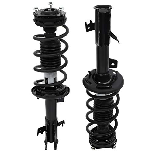 Complete Struts Shock Absorbers Fits for 2010-2013 for Ford Fiesta cciyu Quick Struts Assembly Front Pair Struts