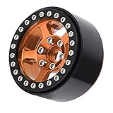 [Conception de simulation frappante] Avec un motif de peau de pneus de verrouillage authentique, ces roues offrent une apparence hors route réaliste qui imite parfaitement les véhicules à grande échelle. La conception détaillée de la jante en argent ajoute une touche professionnelle à l'esthétique globale de votre voiture RC.