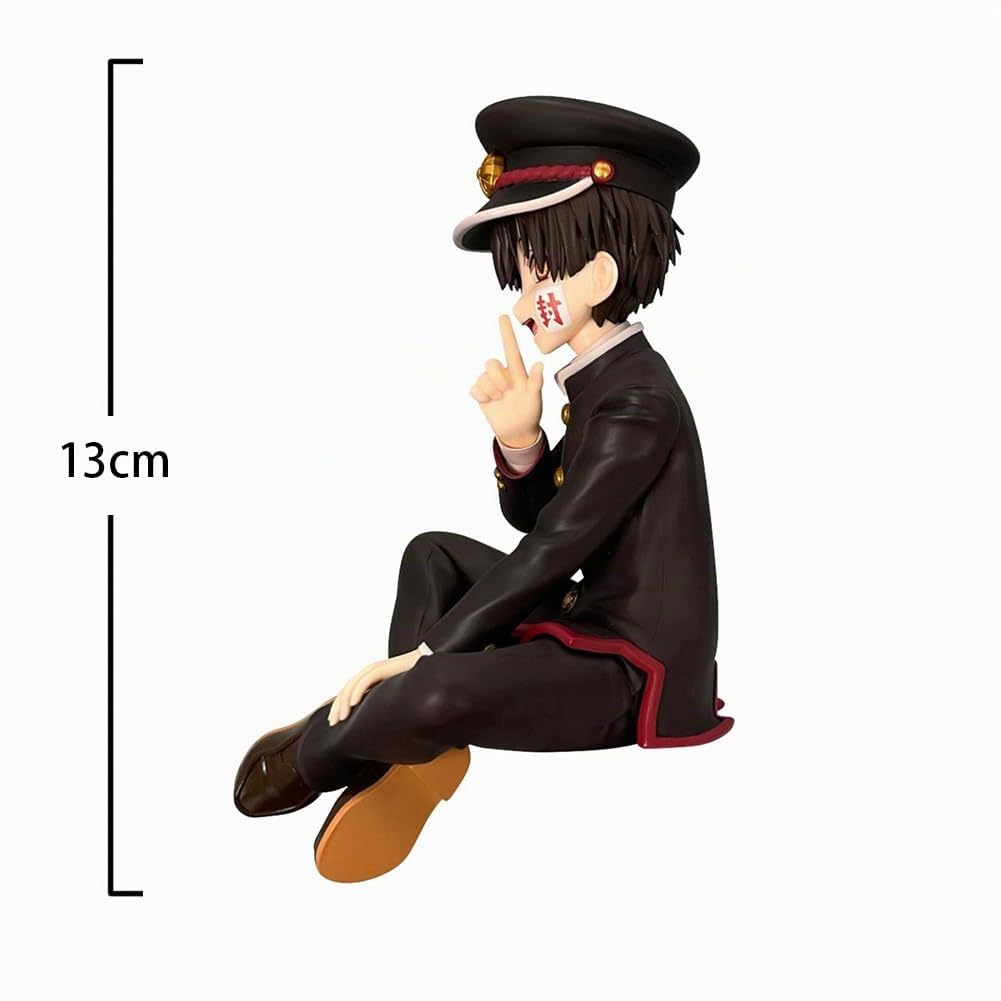 Yugi Amane Figure - Figurine Hanako-Kun - Figurine de personnage de dessin animé assis - Modèle en PVC - Décoration pour la maison ou le bureau - Cadeau d'anniversaire