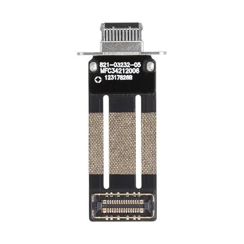 Image of Charging Port Replacement for iPad mini 2021 8.3-inch Charge Dock Connector Flex Cable Assembly for iPad mini 6th Gen Charger Board Replacement Fit for Model: A2568 (Black)