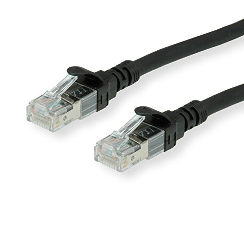 Preisvergleich Produktbild ROLINE 21152057 UTP Patchkabel Kat6, LSOH, 10 m schwarz