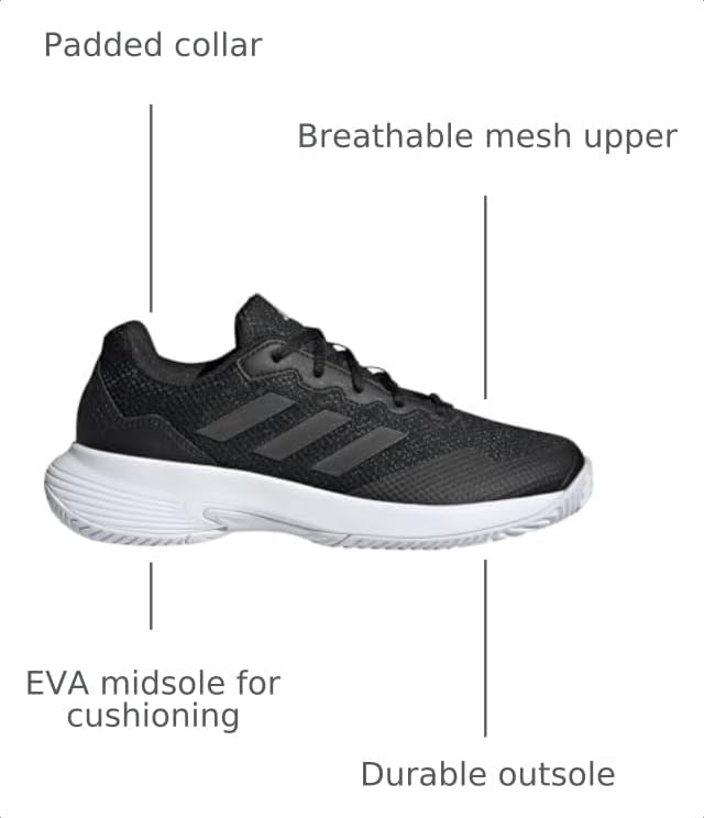 Image of adidas Women's Gamecourt 2 Tennis Shoes