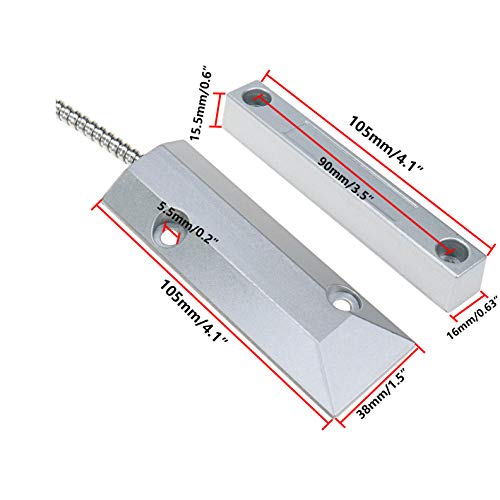 Alarma de seguridad magnética para terraza y puerta corrediza de salón Yohii Home Security 2