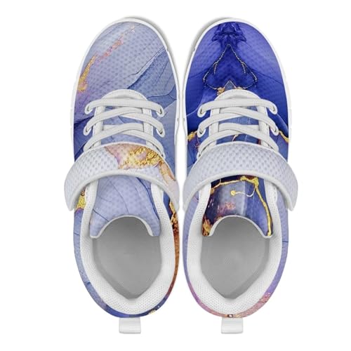 Girls Boys School Sneakers Running Tennis Strap Sneakers with Soft Soled Comfortable Low Top Sneaker for Toddler