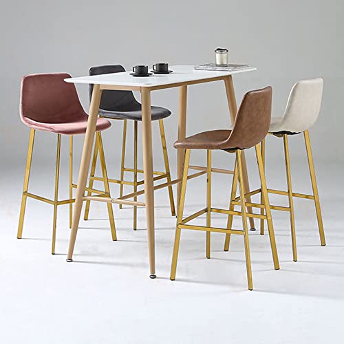 Chaises de bar confortables avec dossier lot de 2 tabourets de cuisine