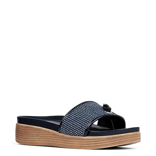 Image of Donald Pliner Women's Farrah Slide Sandals, Women's Summer Sandals, 1,25 inch Slip-On Sandals for Women
