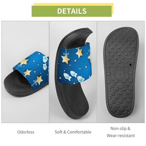 Chaussons de maison lune et étoiles parfaits pour votre routine - 7