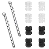 Hohe Qualität: Der Reifendruckprüfer ist aus hochwertigem Aluminium und Kunststoff, langlebig und bietet genaue Messungen.