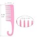 4 Pcs Wide Teeth Combs Shower, Detangler Comb with Hook, Hair Wide-Tooth Wet and Dry Comb for Women Everyday Use and Beauty Salon