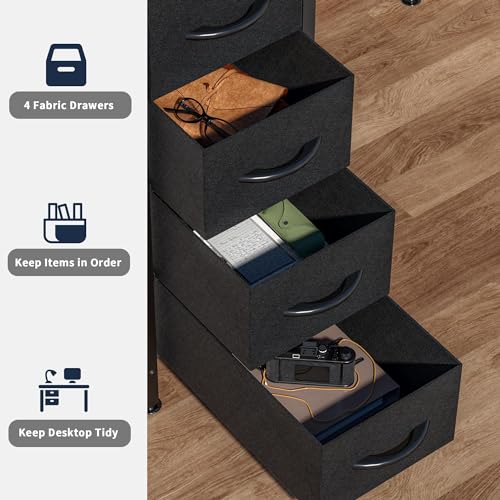 Bureau Informatique Multiprise Intégrée BEXEVUE Gaming 120x50 cm avec Tiroirs