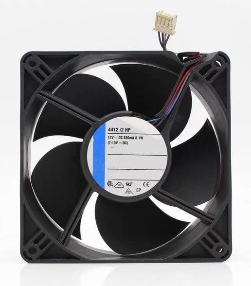 Ventilateur de refroidissement 12V à haut flux d'air pour dissiper la chaleur des serveurs