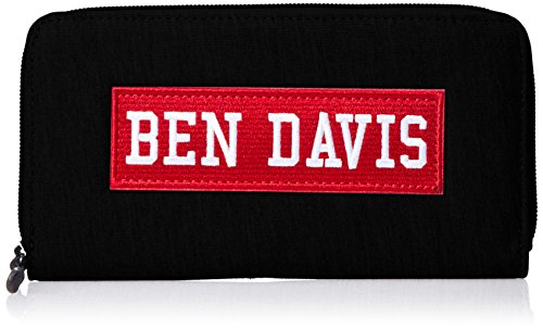 [�x�� �f�C�r�X] �����z BEN DAVIS BOX LOGO LONG WALLET BDW-9196 S-BK �X�E�F�b�g�u���b�N