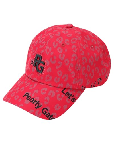 [パーリーゲイツ] ユニセックス キャップ (ヒョウ柄プリント) / ゴルフ 帽子 / 053-5287607 091_ピンク FR