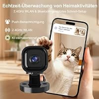 JZDCB Mini Kamera Überwachungskamera Innenkamera mit Sicherheitskamera – Ansicht 2
