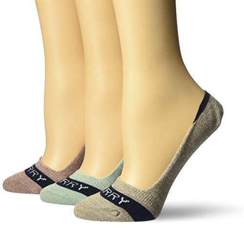 Sperry Top-Sider Women's 3 Pack Signature Inivisible Liner, pink marl Assorted, M/L