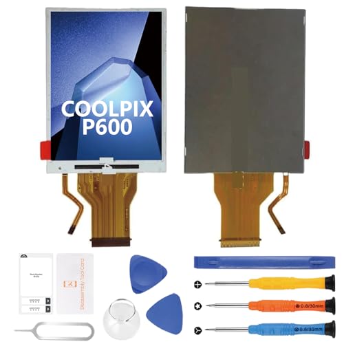 Display LCD per Nikon Coolpix P600 / P7800 / L830 / P900 / P530 / P340 / S9900 Schermo di Ricambio LCD Display Accessori Fotocamera