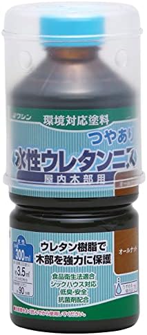 Amazon | 和信ペイント(Washi Paint) 水性ウレタンニス オールナット 
