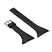 EXMRAT for Polar FT4/FT7, Replacement Wristbands Silicone Watch Band Strap for Polar FT4/FT7 Heart Rate Monitor (Black)