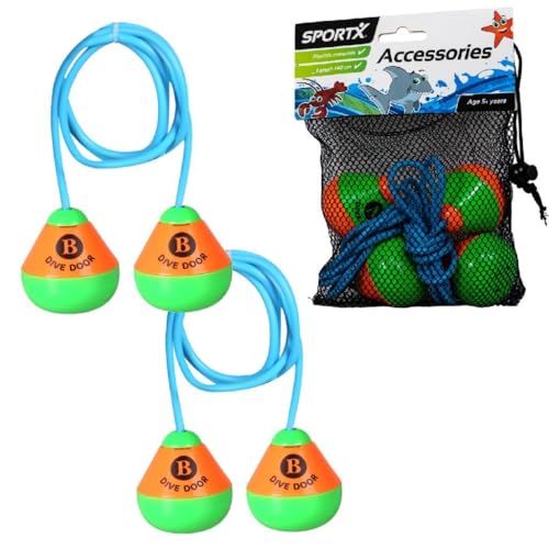 SportX Portails de plongée 2 pièces pour entraînement natation enfants