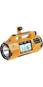 Amazon.co.jp: RD908防災ラジオ短波SW/AM/ワイドFM対応,特大懐中電灯