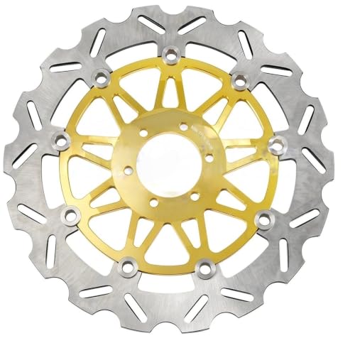Disque de frein moto FZR1000 résout les vibrations et sifflements au freinage paire de rechange