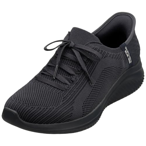 Skechers Femme Ultra Flex 3.0 noires : tennis en maille respirante lavables en machine