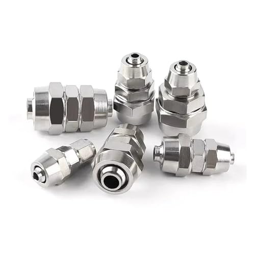 Conector neumático directo para reparar fugas de aire en mangueras de 4 mm