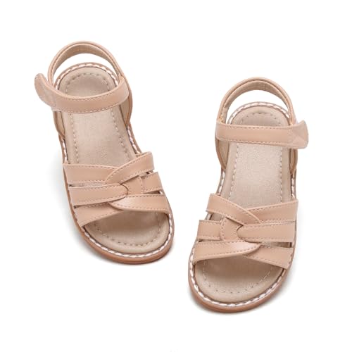 Image of ESTINE Toddler /Little Kid Girls Bow Open Toe Flat Evening Dress Sandals