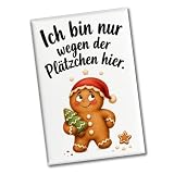 Souvenir Magnet Lebkuchenmann - Adventsküche und Festtagslaune