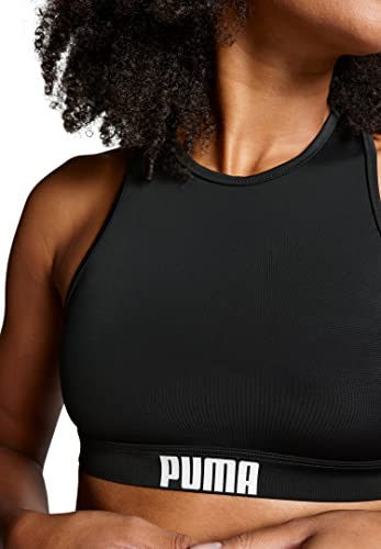 Foto von PUMA Damen High Nck T Badebekleidung, Schwarz, XL EU