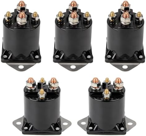 36V 4-Terminal Solenoid Relay For EZGO, Club Car, Yamaha Electric Golf Carts (1989-Up) - Replaces 20468G1