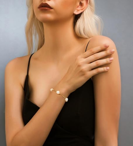 Bracelet bénédiction perles blanches 10mm idéal pour le quotidien
