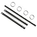 EXREIZST Expandable Spreader Bar Set Adjustable Training Tools Sports Set with Storage Bag, Black