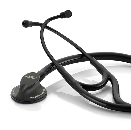 ADC Adscope 600 Platinum Series Cardiology Stethoscope with Tunable AFD Technology, 27 inch, Tactical, Adult by ADC - Used condition - US$125.36