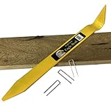 Keyfit Tools Eagle Beak Hardwood Flooring Staple Remover Puller Tool Siding Puller for 16, 18 gage 2