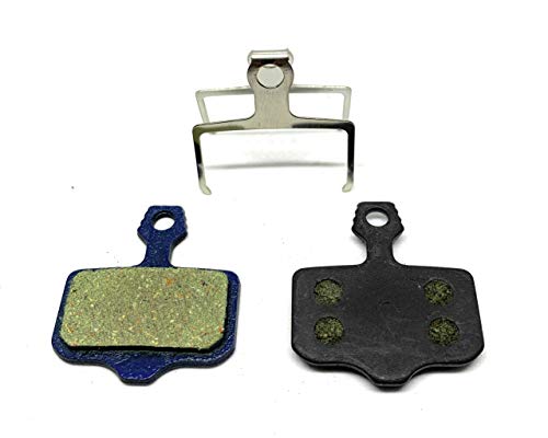 Bike brake pads organic for Avid Elixir-1-2-3-5-7-R-CR SRAM-DB-1-3-5-XX-XO-X7-X9 Trickstuff-CLEG-2, B8052E . The bicycle replacement part for OEM brakes for high braking power and quiet stops.(Black)