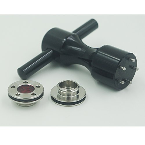 U-nique 2 x10g Red Golf Weight for Scotty Cameron Fastback & Squareback Putter (10 GR)+ Wrench (Black)