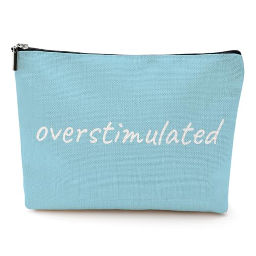 Funny Gifts for Women Makeup Bag Cosmetic Bag Gag Gifts Funny Adult Motivational Travel Toiletry Makeup Pouch for Women Mom Aunt Doctor Therapist Birthday Christmas Travel Vacation Graduation Gift
