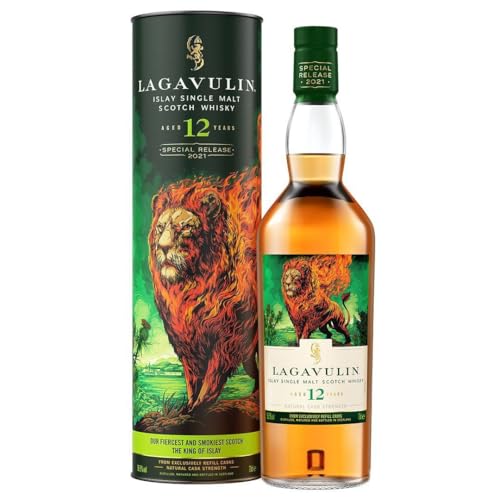 Die besten Whisky Destillerien auf der schottischen Insel Islay - 41TPXWXE94L - 37 Lagavulin 12 Jahre Special Release 2021 Single Malt Scotch Whisky 2021 70cl